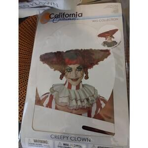 Striped Red and Black Clown Costume for Kids